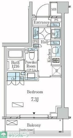 ラティエラ武蔵小杉の物件間取画像